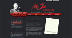 Desktop Screenshot of mister-joe.de